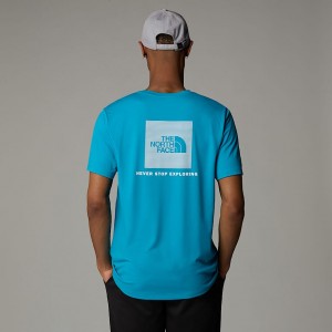 The North Face 247 Redbox T-shirt Herr Blå | NF0A82Y8X