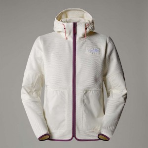 The North Face A68-a DotKnit Thermal Hooded Jackor Herr Vita | NF0A39A0Z