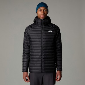 The North Face Bettaforca Hooded Dunjackor Herr Svarta | NF0A77D8V