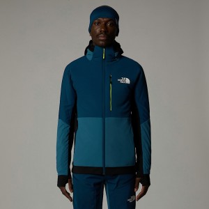 The North Face Binntal Hybrid Ventrix™ Hooded Jackor Herr Blå | NF0A41U5H