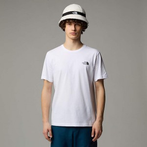 The North Face Classic T-shirt Herr Vita | NF0A89B3X