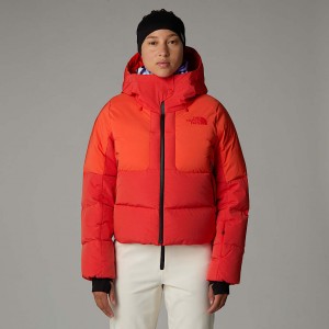 The North Face Cold Spell Cropped Dunjackor Dam Röda | NF0A70P2H