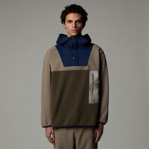 The North Face Colour Mix Hoodie Herr Olivgröna | NF0A62N4G