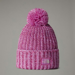 The North Face Cosy Chunky Cabin Mössa Dam Rosa | NF0A23K5S