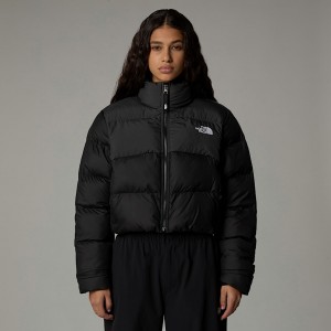The North Face Cropped Saikuru Jackor Dam Svarta | NF0A06A9O