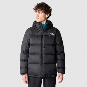 The North Face Diablo Hooded Dunjackor Herr Svarta | NF0A43D7N