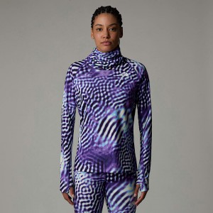 The North Face Dragline Long-Sleeve Baselayer T-shirt Dam Lila | NF0A17D5X