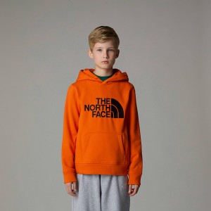 The North Face Drew Peak Hoodie Barn Orange | NF0A85J5F