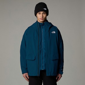 The North Face DryVent™ Mono Triclimate 3-in-1 Parka Herr Marinblå | NF0A29H5W