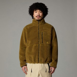 The North Face Extreme Pile Full-Zip Fleecejackor Herr Gröna | NF0A68E9S