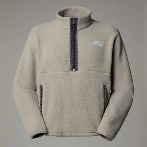The North Face Fleeski 1/4 Zip Fleece Pullover Herr Grå | NF0A05I0T