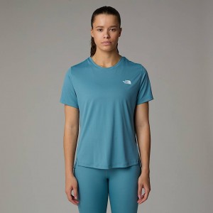 The North Face Flex T-shirt Dam Blå | NF0A04M2Z