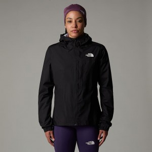 The North Face Higher Run Rain Jackor Dam Svarta | NF0A72A8T