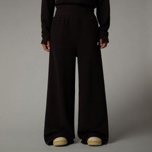 The North Face Hoden Wide Leg Joggingbyxor Dam Svarta | NF0A50Y7S
