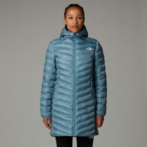 The North Face Huila Synthetic Insulation Parka Dam Blå | NF0A28D9K