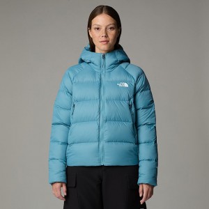The North Face Hyalite Down Hooded Jackor Dam Blå | NF0A01A4P
