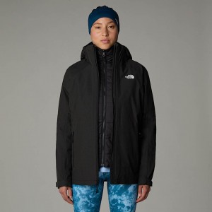The North Face Inlux Triclimate Jackor Dam Svarta | NF0A58M0D