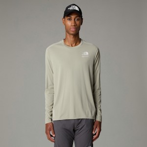 The North Face Kikash Long-Sleeve T-shirt Herr Grå | NF0A09V6L