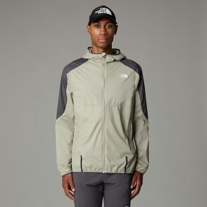 The North Face Kikash Wind Jackor Herr Grå | NF0A46H3J