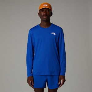 The North Face Lightbright Long-Sleeve T-shirt Herr Blå | NF0A29M6X