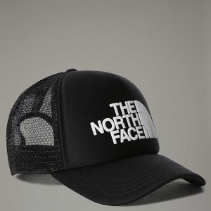 The North Face Logo Trucker Kepsar Dam Svarta | NF0A36U6Y