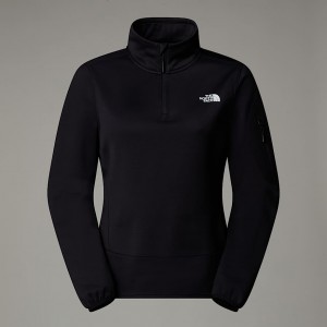 The North Face Mistyescape 1/4 Zip Fleece Pullover Dam Svarta | NF0A31Z4H