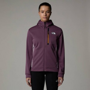 The North Face Mountain Athletics Full-Zip Fleecejackor Dam Lila | NF0A44G6M