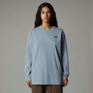 The North Face Natural Dye Long-Sleeve T-shirt Dam Grå | NF0A82R8T