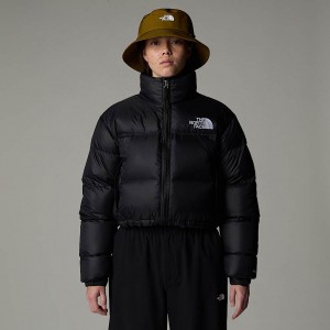 The North Face Nuptse Short Jackor Dam Svarta | NF0A09H2V