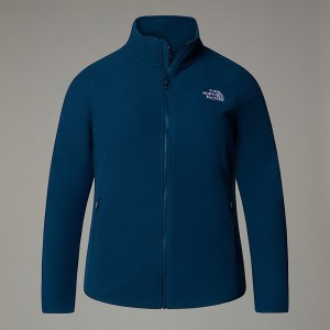 The North Face Plus Size 100 Glacier Full-Zip Fleecejackor Dam Marinblå | NF0A88B4W