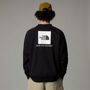 The North Face Raglan Redbox Tröjor Herr Svarta | NF0A85C9X