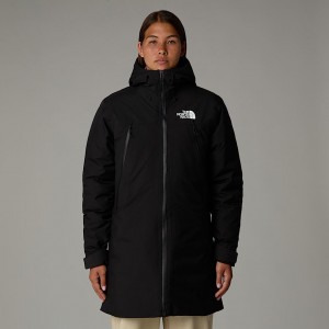 The North Face Range Down Parka Dam Svarta | NF0A75F5A
