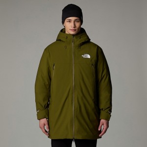 The North Face Range Down Parka Herr Gröna | NF0A48F9I