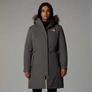The North Face Recycled Zaneck Parka Dam Grå | NF0A48A8L