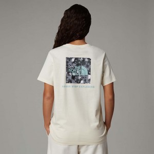 The North Face Relaxed Redbox Graphic T-shirt Dam Vita | NF0A88K4Z
