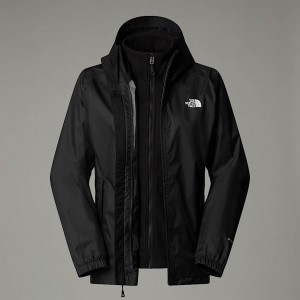 The North Face Resolve Triclimate Jackor Dam Svarta | NF0A35G0O