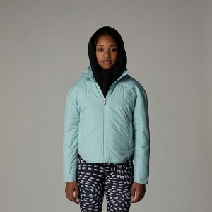 The North Face Reversible Shasta Full-Zip Jackor Barn Turkos | NF0A42L0K