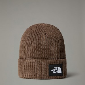 The North Face Salty Lined Mössa Herr Bruna | NF0A66L5C