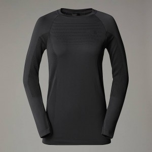 The North Face Sport Long-Sleeve T-shirt Dam Svarta | NF0A51Z8G