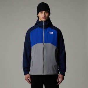 The North Face Stratos Hooded Jackor Herr Grå | NF0A77Z1S
