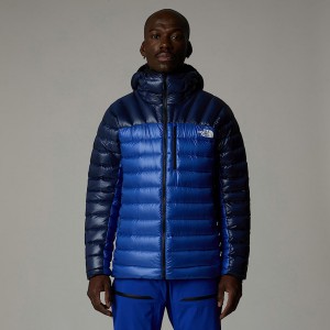 The North Face Summit Breithorn Hooded Dunjackor Herr Blå | NF0A48E1P
