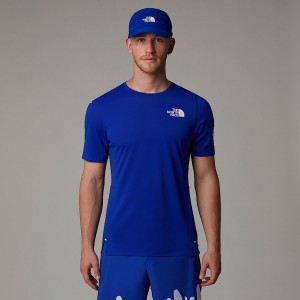 The North Face Summit High Trail Run T-shirt Herr Blå | NF0A53T4X