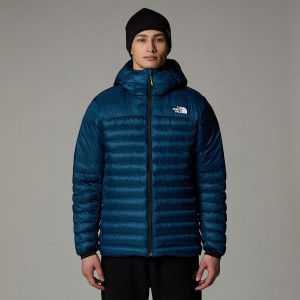 The North Face Terra Peak Hooded Jackor Herr Marinblå | NF0A20D4M