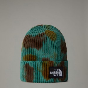 The North Face Tie Dye Logo Box Mössa Dam Gröna | NF0A51X0Y