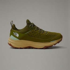 The North Face VECTIV™ Exploris II Leather Vandringsskor Dam Olivgröna | NF0A60Z5M