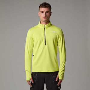 The North Face Winter Warm Pro 1/4 Zip Fleece Pullover Herr Gröna | NF0A92S1E