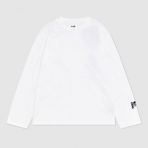 The North Face X CDG Icon Long-Sleeve T-shirt Herr Vita | NF0A15D0J