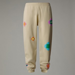 The North Face X Yinka Ilori Let's Blossom Together Joggingbyxor Dam Beige | NF0A13M4Y