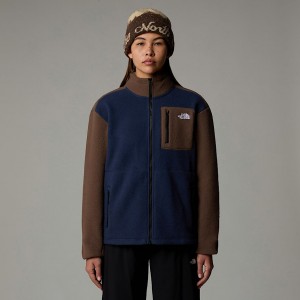 The North Face Yumiori Full-Zip Fleece Jackor Dam Marinblå | NF0A13P7C