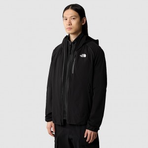 The North Face Zip-Off Sleeve Jackor Herr Svarta | NF0A50N0C